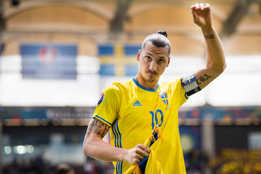 Sveriges Zlatan Ibrahimovic