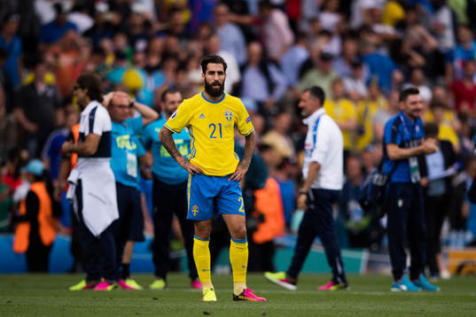 Sveriges Jimmy Durmaz deppar
