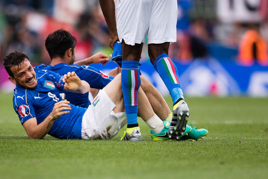 Italiens Alessandro Florenzi jublar
