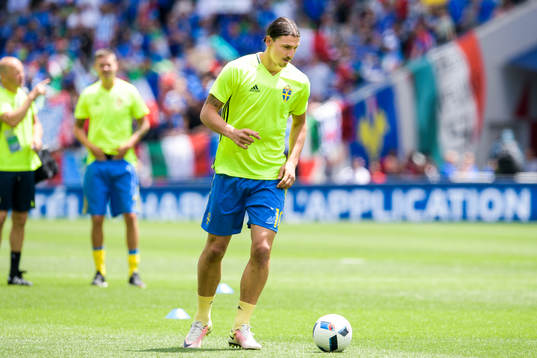 Sveriges Zlatan Ibrahimovic