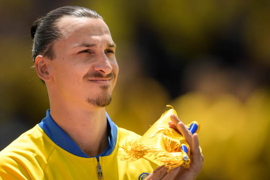Sveriges Zlatan Ibrahimovic