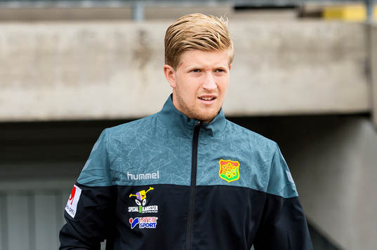GAIS målvakt Jesper Johansson före fotbollsmatchen i