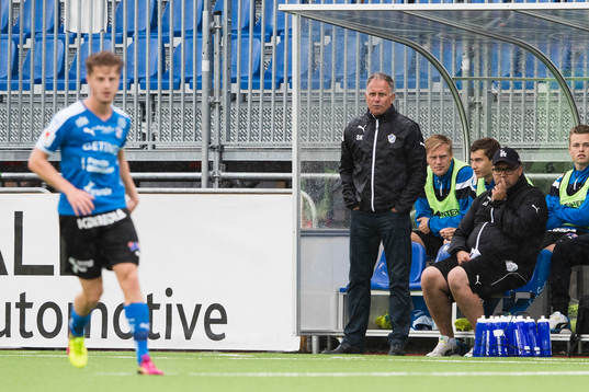 Halmstads tränare Jan Jönsson