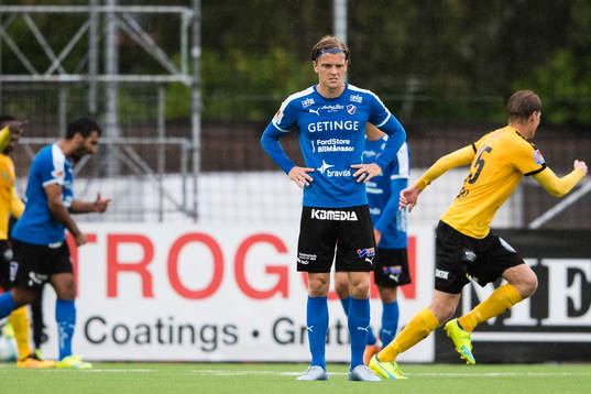Halmstads Kristoffer Fagercrantz deppar