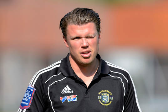 Ängelholms tränare Christian Järdler