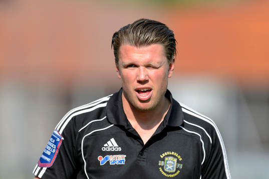 Ängelholms tränare Christian Järdler
