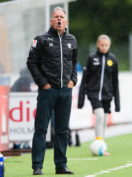 Halmstads tränare Jan Jönsson