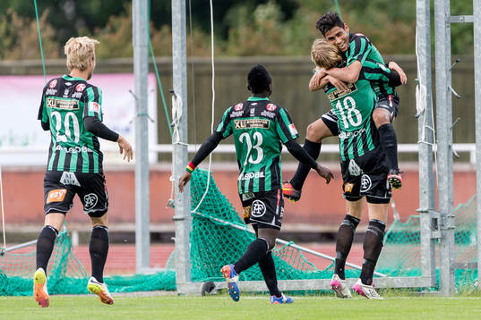Varbergs Hosam Aiesh jublar