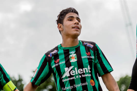 Varbergs Hosam Aiesh jublar