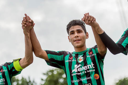 Varbergs Hosam Aiesh jublar