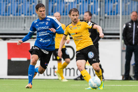 Halmstads Ivo Pekalski och Frejs Adam Gradén