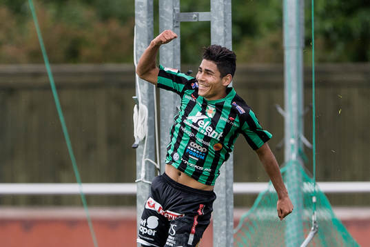 Varbergs Hosam Aiesh jublar