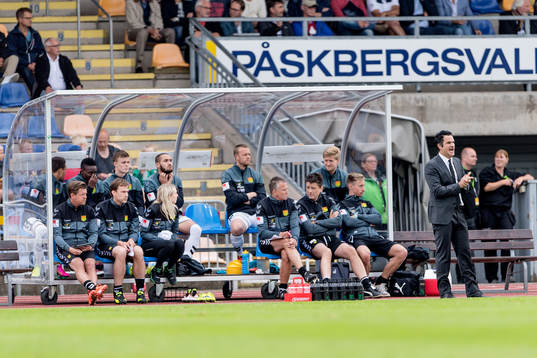 GAIS tränare Benjamin Westman