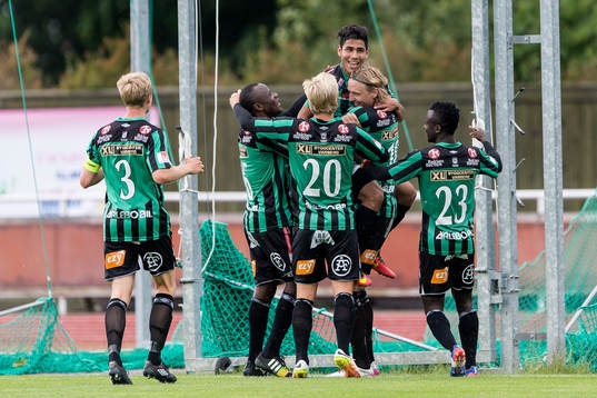 Varbergs Hosam Aiesh jublar