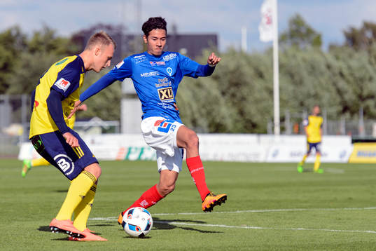 Ängelholms Christian Ljungberg mot Åtvidabergs Kevin
