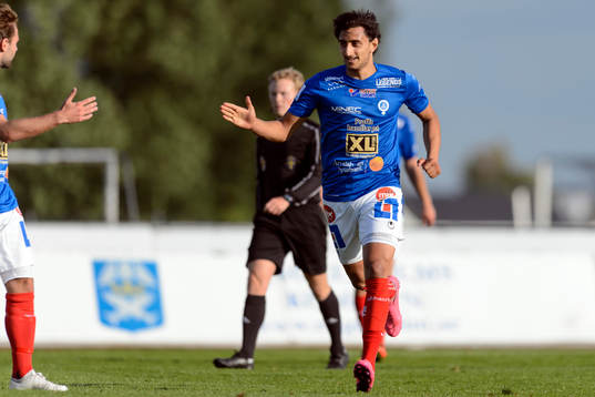 Åtvidabergs Mahmoud Eid jublar