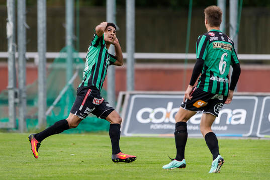 Varbergs Hosam Aiesh jublar