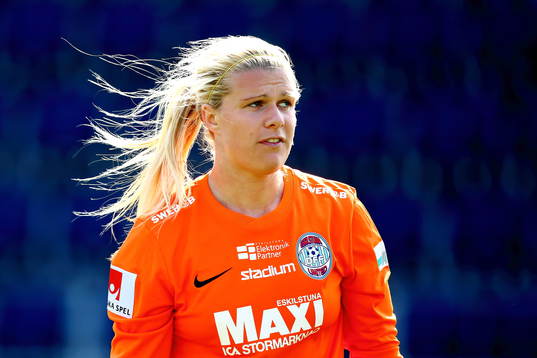 Eskilstunas målvakt Emelie Lundberg