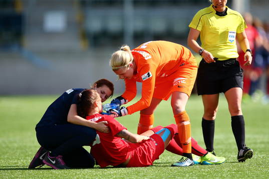 Eskilstunas Nathalie Björn skadad