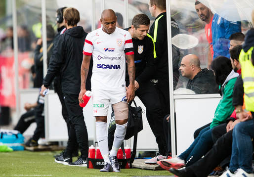 Assyriskas Alessandro Pereira kliver av med en skada