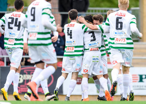 Västeråspelarna jublar