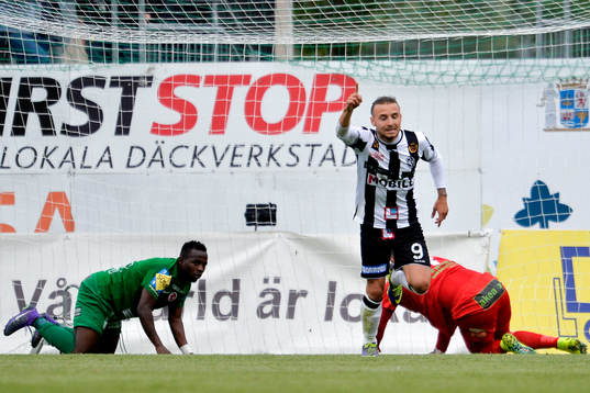 Landskronas Filip Pivkovski jublar