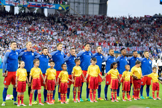 Englands startelva