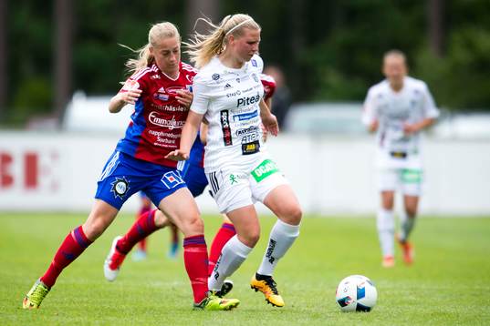 Vittsjös Linda Sällström och Piteås Elin Bragnum