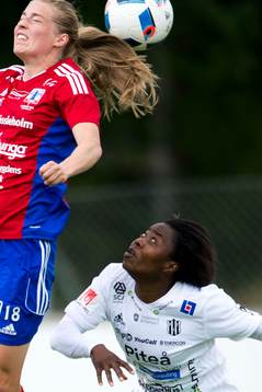 Piteås Faith Ikidi bakom Vittsjös Linda Sällström