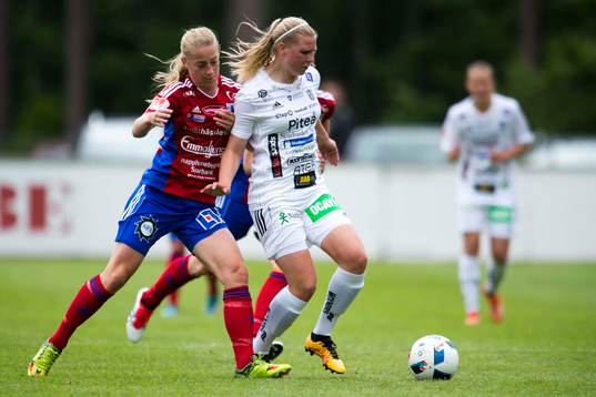 Vittsjös Linda Sällström och Piteås Elin Bragnum