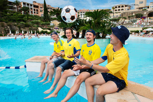 Jonatan Ödman, Mattias Fredriksson, Oskar Melin och Gustav