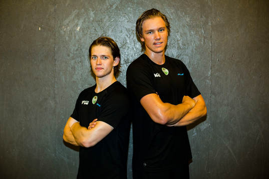 Rögles Philip Magnusson och Gustav Ohlaver