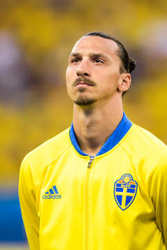 Sveriges Zlatan Ibrahimovic
