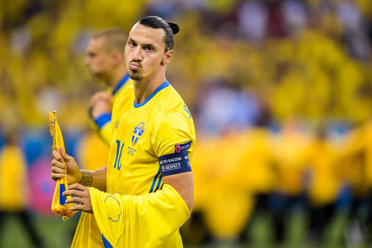 Sveriges Zlatan Ibrahimovic