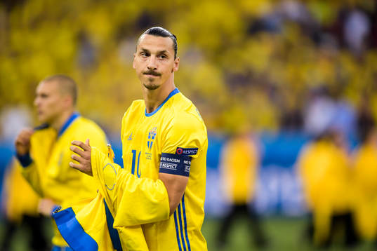 Sveriges Zlatan Ibrahimovic