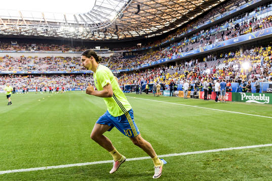 Sveriges Zlatan Ibrahimovic