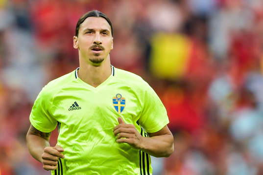 Sveriges Zlatan Ibrahimovic