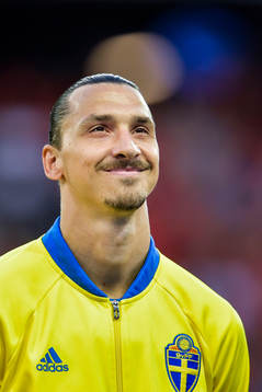 Sveriges Zlatan Ibrahimovic