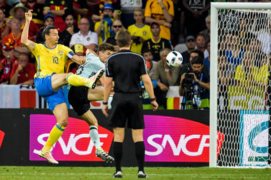 Sveriges Zlatan Ibrahimovic