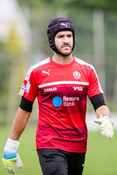 Helsingborgs målvakt Matt Pyzdrowski