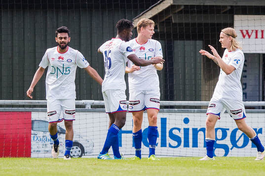 Vålerengas  Simen Kristiansen Jukleröd jublar