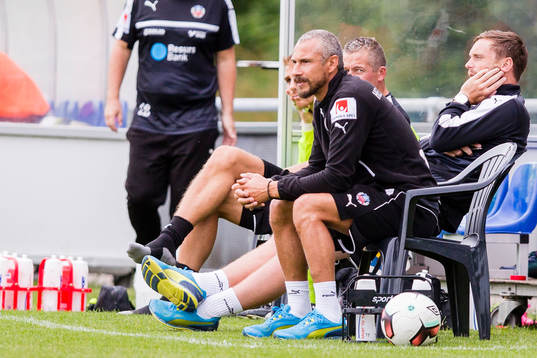 Helsingborgs manager Henrik Larsson