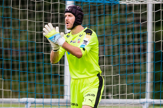 Helsingborgs målvakt Matt Pyzdrowski