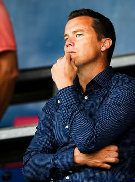 Malmö FFs sportchef Daniel Andersson på läktarplats
