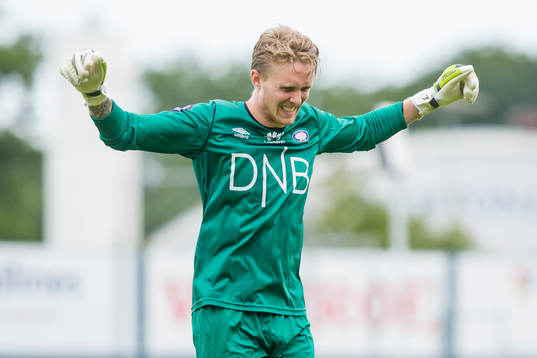 Vålerengasmålvakt  Marcus Sandberg
