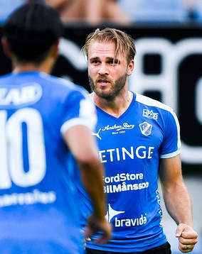 Halmstads Jesper Westerberg jublar