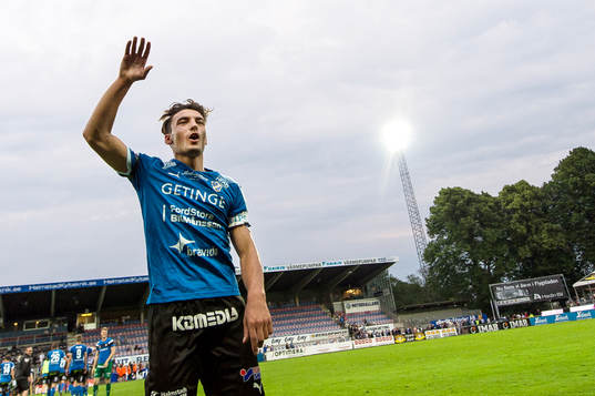 Halmstads Sead Haksabanovic jublar