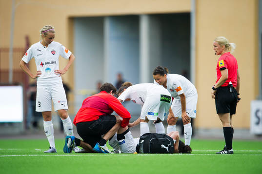 Rosengårds Ella Masar ligger skadad
