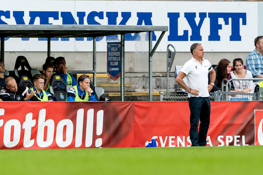 Halmstads tränare Jan Jönsson