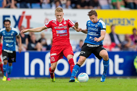 Värnamos Johan Svahn och Halmstads Fredrik Olsson